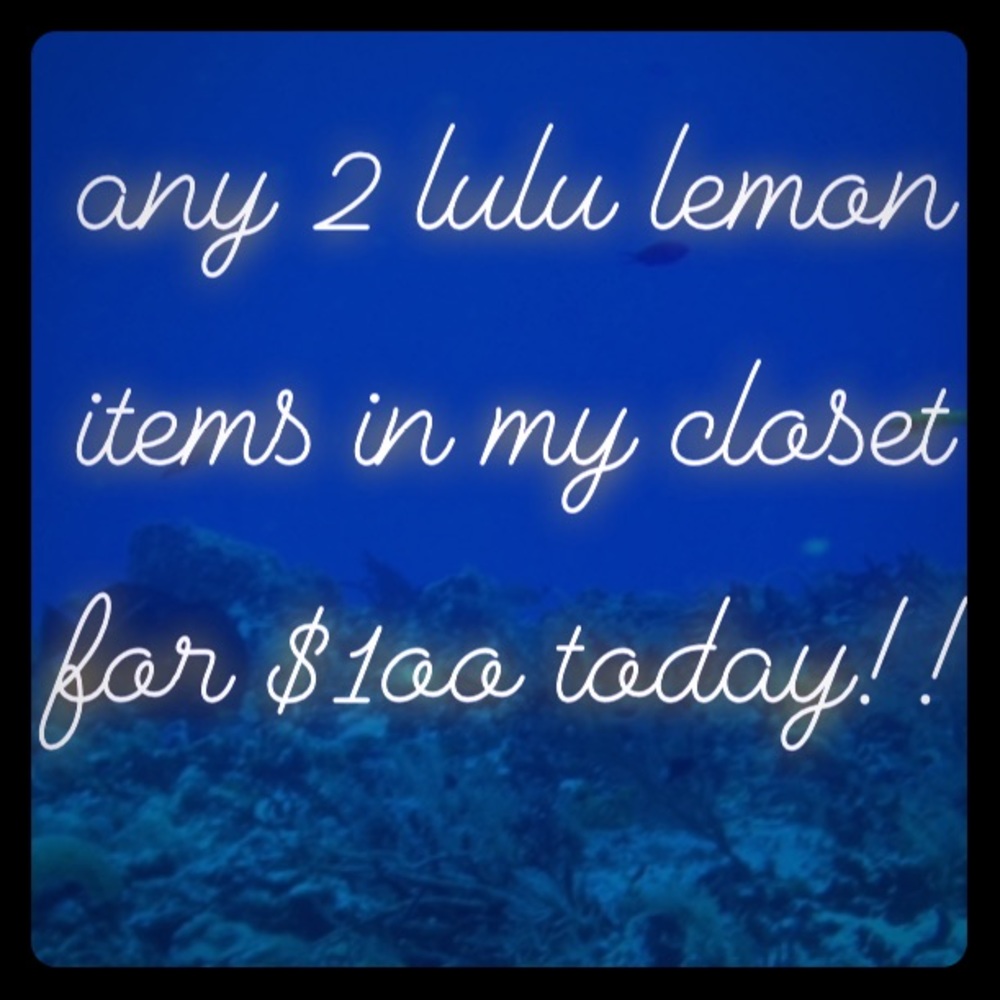 Lulu lemon apparel
